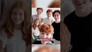 S&eacute;rie Harry Potter, les nouveaux Weasley : Ginny, Ron, Fred & George, Percy ! #harrypotter #potter