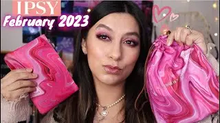 IPSY FEBRUARY 2023 GLAM BAG & GLAM BAG PLUS UNBOXING REVIEW 💗