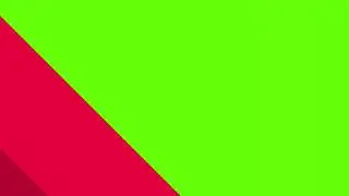 TRANSITION Animation GREEN SCREEN - 4K FOOTAGE