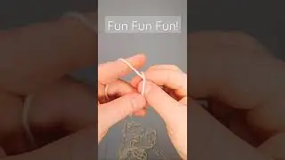 Fastest way to finger crochet, it's fun fun fun!