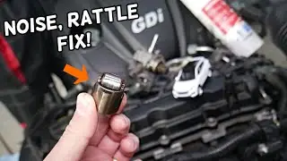 HYUNDAI SANTA FE ENGNE NOISE RATTLE FIX, ENGINE RATTLE TOP END