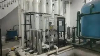 ultra filtration (UF)STP plant 800 kld testing & working process installation #stpplant