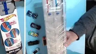 World's Fastest Self Powered Hot Wheels Launcher and Race Case for your Bugatti