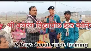 3 days training video #vairalvideo #scouting#camping#trend 