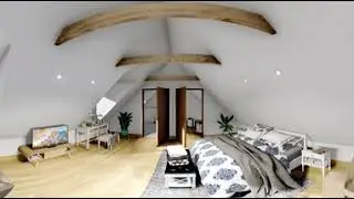 360 degree interactive video - new three bay garage with ancillary accommodation