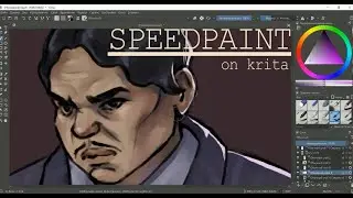 Addams Family speedpaint / Gomez Addams / Wednesday series
