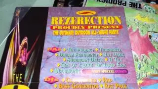 My Prodigy rave flyers collection 1993
