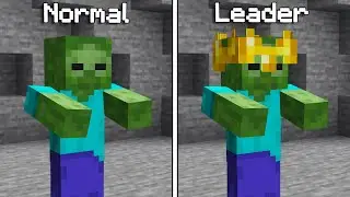Mojang Secretly Changed Leader Zombie In Minecraft (Hindi)