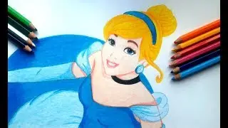 Disney Princess Cinderella| Drawing of a Disney Character