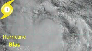 Hurricane Blas Begins to Weaken - Advisory 4