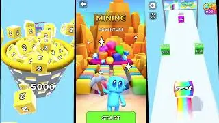 Jelly Run 2048 Mega Merge Race💥🔥💥 | 3 Modes Gameplay | High Score: 1M vs 16T vs 512Q 🤪👿😜