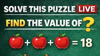 Solve This IQ Puzzle in 30 Seconds! 🧩 | Live Brain Game | Maths Chalisa #iqtest #live  #virallive