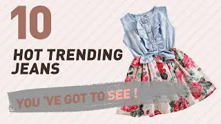 Jeans Dress For Girls, Top 10 Collection // New & Popular 2017