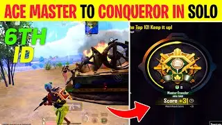 🇮🇳 DAY - 28 : 😊 6th ID ACE MASTER TO CONQUEROR RANK PUSH IN SOLO 🔥 || SOLO RANK PUSH TIPS AND TRICKS