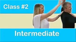 10 Minute Intermediate Modern Jive Dance Class - Routine 2 of 2