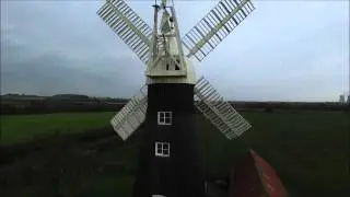 north leverton windmill vulcan fly over