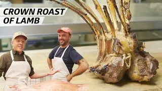 How to Turn a Whole Rack of Lamb Ribs Into a Crown Roast &mdash; Prime Time