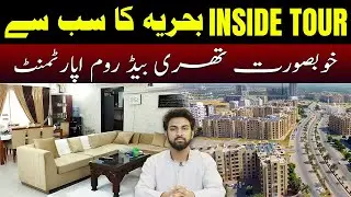 🏡 Inside Tour: Most Beautiful 3-Bedroom Apartment in Bahria Town Karachi ✨ #bahriatownkarachi