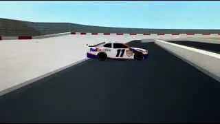2011 Royal Purple 200 Brian Scott Hard Crash Roblox Reenactment