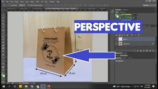 Cara Membuat Desain Mockup Paper Bag/ Tas Kertas di Photoshop - Tutorial Photoshop
