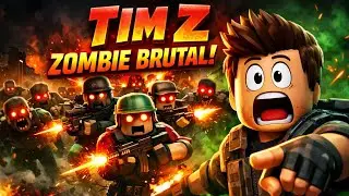 Roblox TIM Z Indonesia | Game Zombie Co-Op Shooter Paling Seru & Brutal