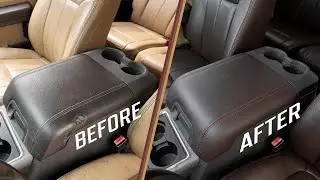How to Reupholster 2011 - 2016 Ford SuperDuty Console Lid | Step-by-Step Guide