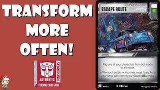 Great New Action Card Lets Your Transformers Transform More!! (Escape Route)