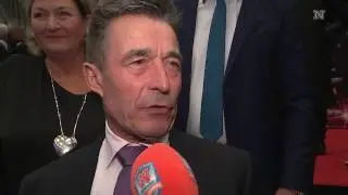 Anders Fogh er i godt humør til Dansktop-prisen i Herning
