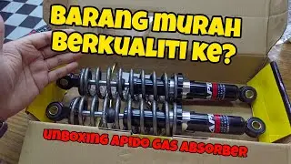 barang murah berkualiti ke? unboxing apido gas absorber adjustable.