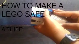 |LEGO|HOW TO MAKE A LEGO SAFE{with no rare pieces}