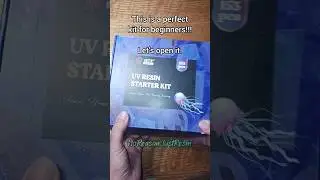 Let's Resin Starter Kit project #1 #tutorial #letsresin #uvresin