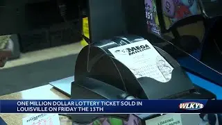 Winning ticket in Louisville worth $1 million after Mega Millions drawing
