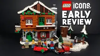 LEGO Icons 10325 Alpine Lodge EARLY REVIEW! (2023)