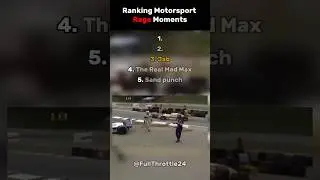 Ranking Motorsport RAGE moments! 😡