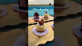IDEAS PARA MESA DE POSTRES 💓✨⚠️ #postres #ideas #postrefrio #cheesecake #minicheesecake #eventos