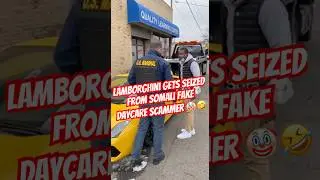Lamborghini seized from Somali Scammer fake daycare #bodycam #trump #somali #minnesota #lamborghini