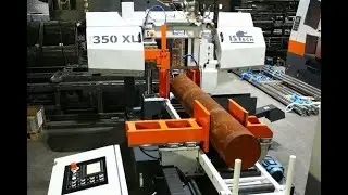 Istech Power 350 XL, segatrice a nastro automatica tagli fino a 3000 mm con un'unica ripresa