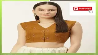 Myntra readymade Cotton blouse  for Summer || blouse collection