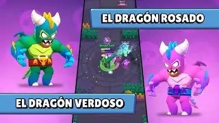 Brawl Stars Season 8 all skin's - El drag&oacute;n, Unicorn Knight Barley, Evil Queen Pam etc.