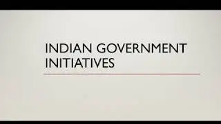 EXIM A-Z: 4.2 Government Initiatives