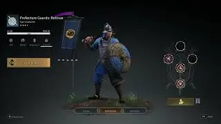Conqueror's Blade : L&iacute;nh Meta - Prefecture Guards : Retinue Tier 3 ( Đao Khi&ecirc;n V&otilde; Vệ Triều Đ&igrave;nh )