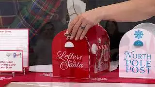 Mr. Christmas Santa's Enchanted Mailbox with Stationery on QVC