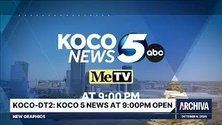 KOCO-DT2: KOCO 5 News at 9:00PM Open - New Graphics | October 9, 2025