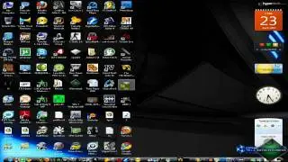 How to Hide your IconsFences   Tutorial