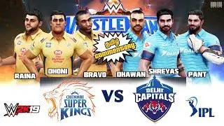 CSK vs DC (IPL 2019) - Tag team match (with tamil commentary)