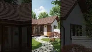 Focusing On Serenity and Charm  #youtubeshortsviral #dreamhome #relax #housedesign #nature #flowers