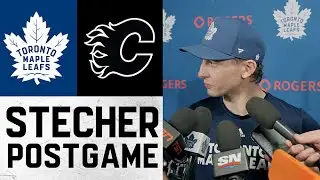Troy Stecher | Post Game at Calgary Flames | February 2, 2026