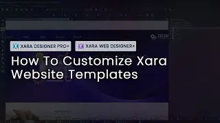 How To Customize Xara Website Templates? - Xara Tutorial