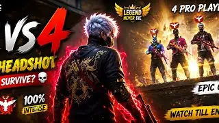 😱 2 VS 4 IMPOSSIBLE CLUTCH 🔥 | LAST ZONE MEIN KYA KIYA!
