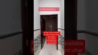 90 Gaj beautiful house available for sale in basant viharasking price is 55  L 8630923783 #moradabad